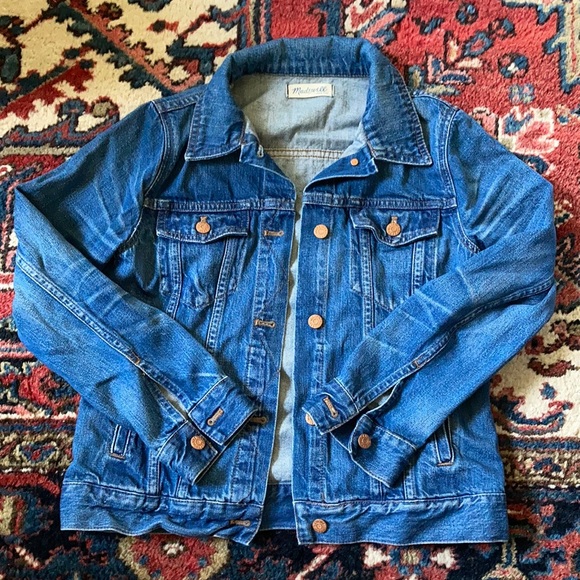 Madewell Medium Wash Jean Jacket M - Picture 1 of 6